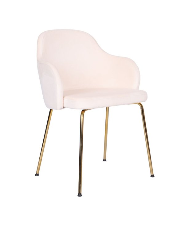 Krzesło do jadalni Aura Gold Magic Velvet 2250 (1965ABC) - OUTLET
